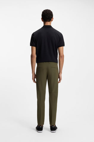 Pantalón BOSS T_Commuter-Slim Slim Fit 4-Way Stretch – Verde Oliva