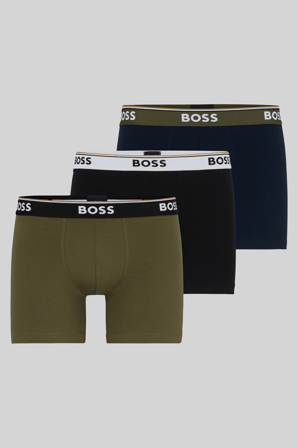 Paquete de tres Boxer Trunks Boss - tiendadicons.com