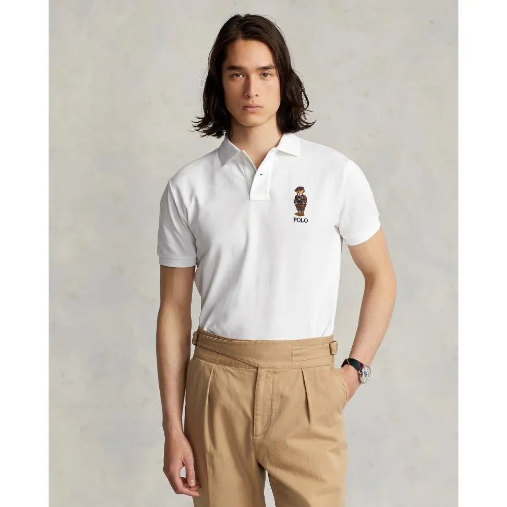 Polo Bear Ralph Lauren Custom Fit - White - tiendadicons.com