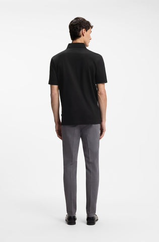 Polo BOSS C-Parris 01 Regular Fit de Algodón – Negro