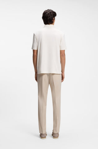 Polo BOSS C-Parris 01 Regular Fit de Algodón – Blanco