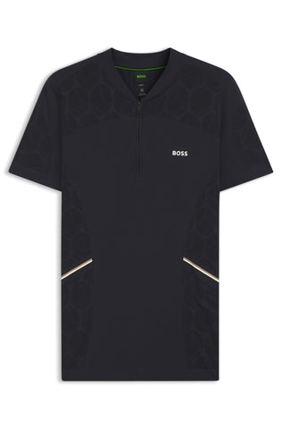 Polo BOSS PL_TOC Game 2 Slim Fit Quick-Dry – Azul Oscuro
