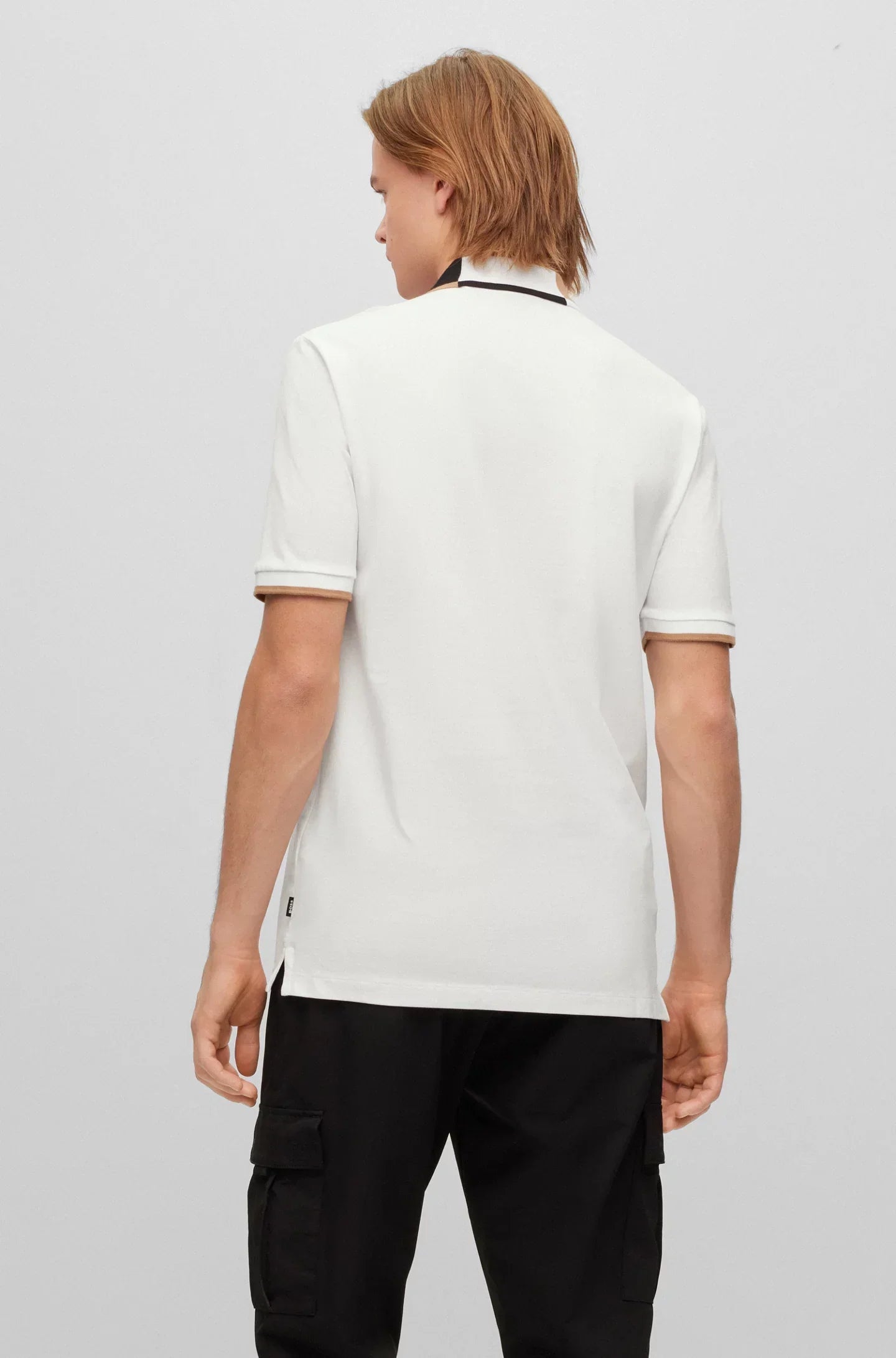Polo Boss Color Collar Block Regular fit - tiendadicons.com