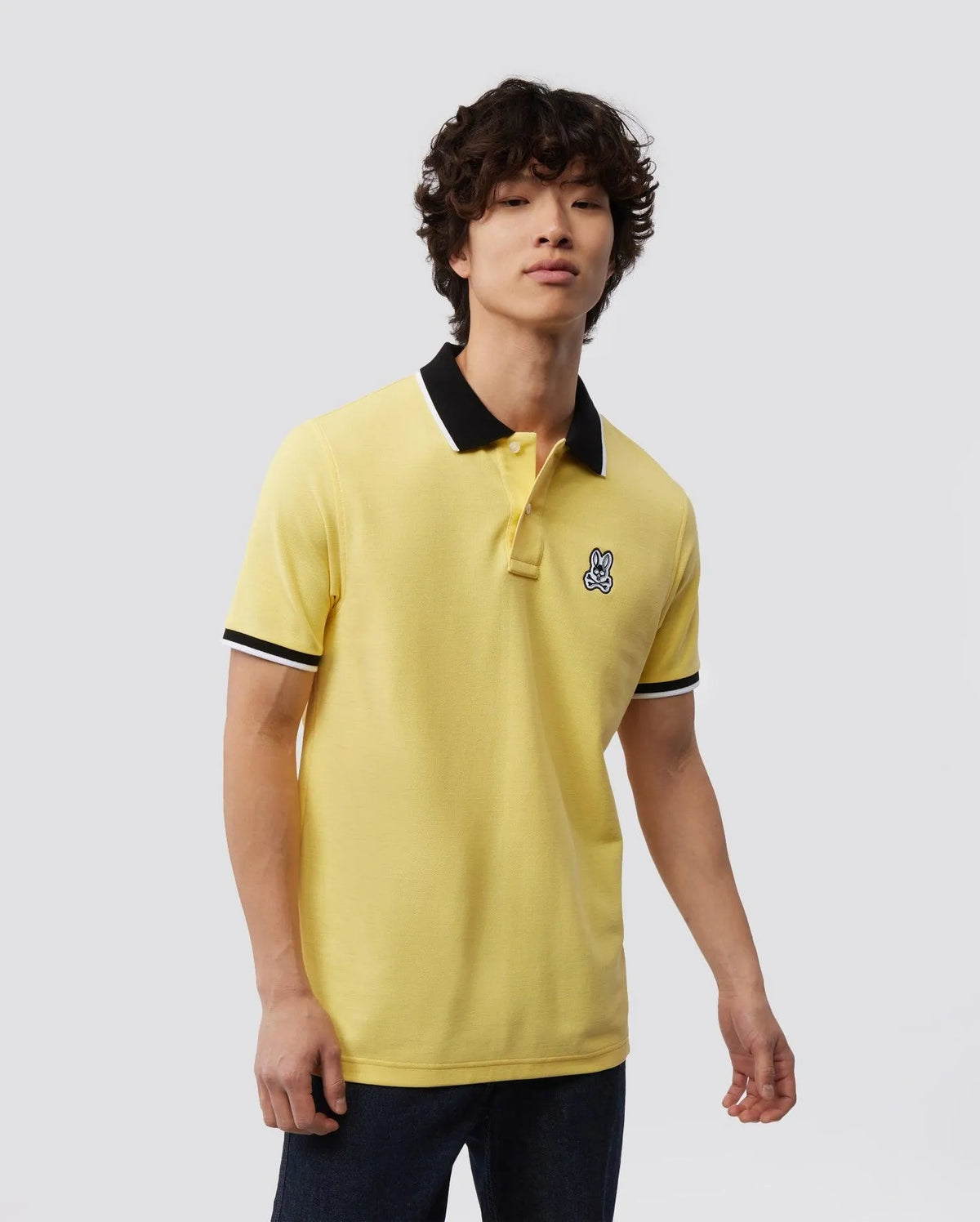 Polo Psycho Bunny Serge Fashion - Amarillo - tiendadicons.com