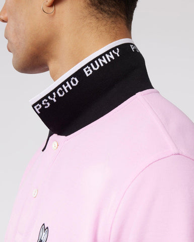 Polo Psycho Bunny Serge Fashion - Rosado - tiendadicons.com