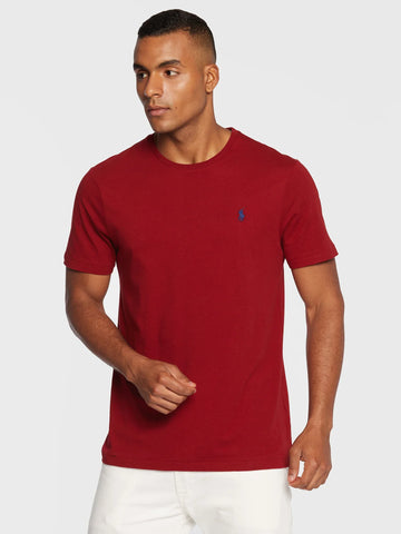 T-Shirt Ralph Lauren Custom Slim Fit Con Pony Bordado