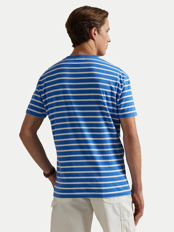 T-Shirt POLO Ralph Lauren a Rayas Slim Fit
