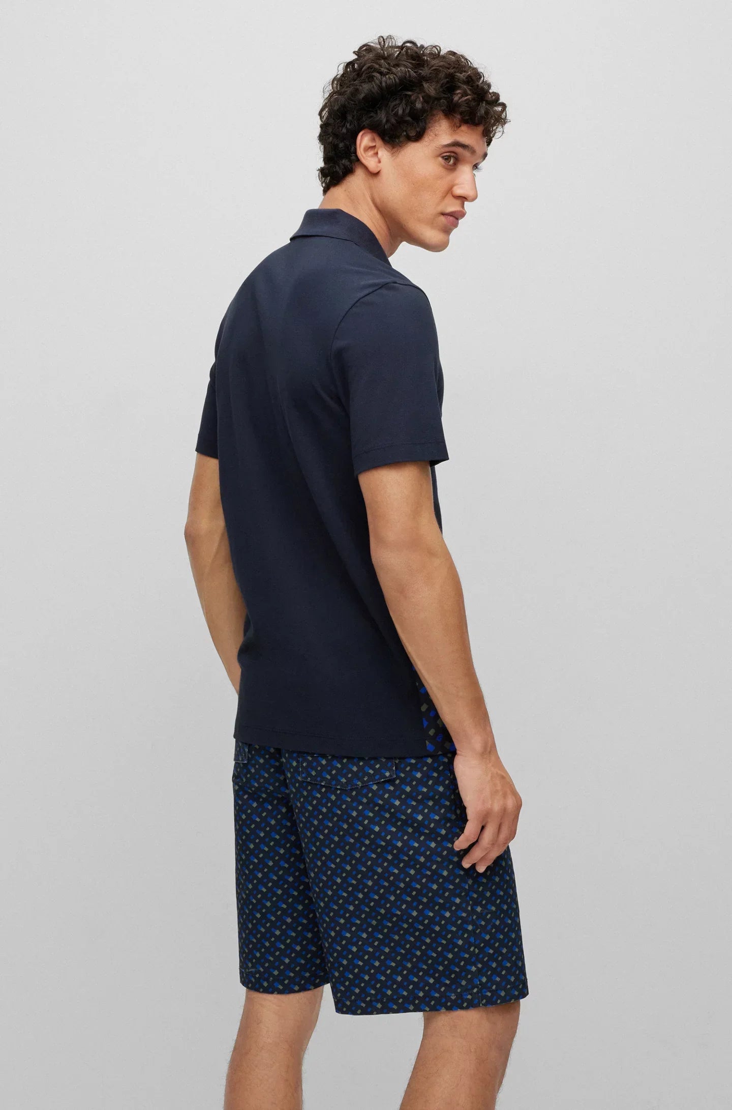 Polo Boss Monogram Insert Regular fit - tiendadicons.com