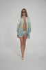 Set Agua Bendita Anastasia Solstice con Camisa y Short Estampado