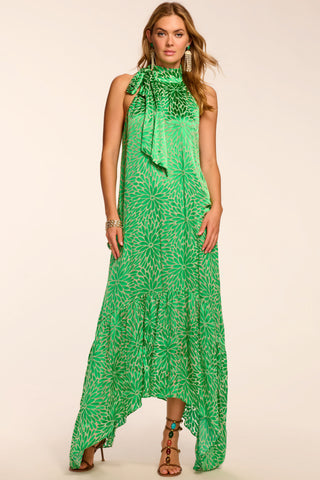 Vestido Ramy Brook Nickola Maxi Estampado Asimétrico