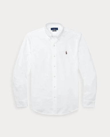 Camisa POLO Ralph Lauren Custom Fit Algodón De Punto Oxford