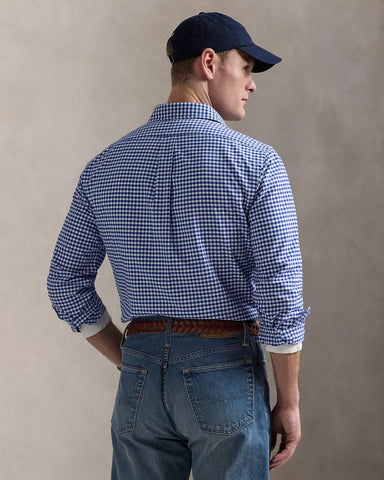 Camisa POLO Ralph Lauren Manga Larga Oxford Custom Fit