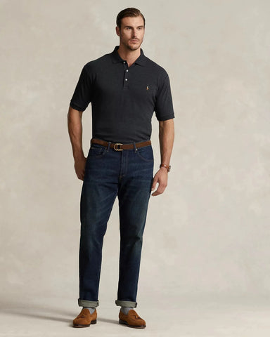 Polo Shirt POLO Ralph Lauren Custom Fit De Algodón Suave