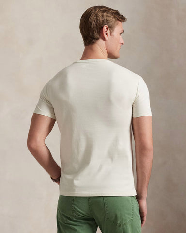 T-Shirt POLO Ralph Lauren Custom Slim Fit Con Pony Bordado