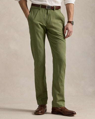 Pantalón en Lino Polo Ralph Lauren Straight Fit
