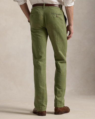 Pantalón en Lino Polo Ralph Lauren Straight Fit
