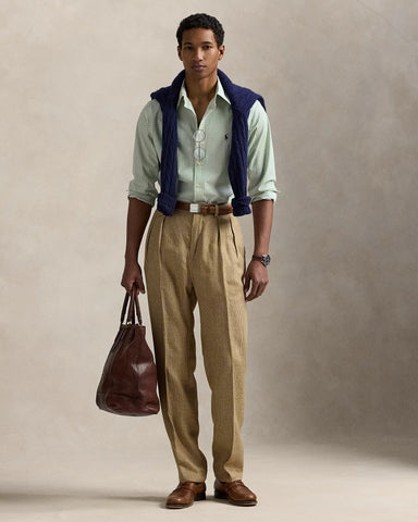 Camisa POLO Ralph Lauren Oxford de Rayas Custom fit