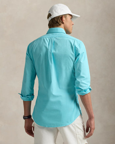 Camisa POLO Ralph Lauren Manga Larga Oxford Custom Fit