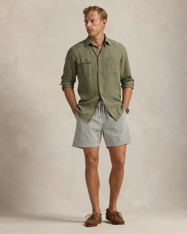 Traje de Baño Polo Ralph Lauren 5.71cm Traveler Rayas seersucker Classic fit