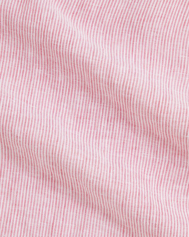 Camisa En Lino de Rayas POLO Ralph Lauren Manga Larga Custom Fit