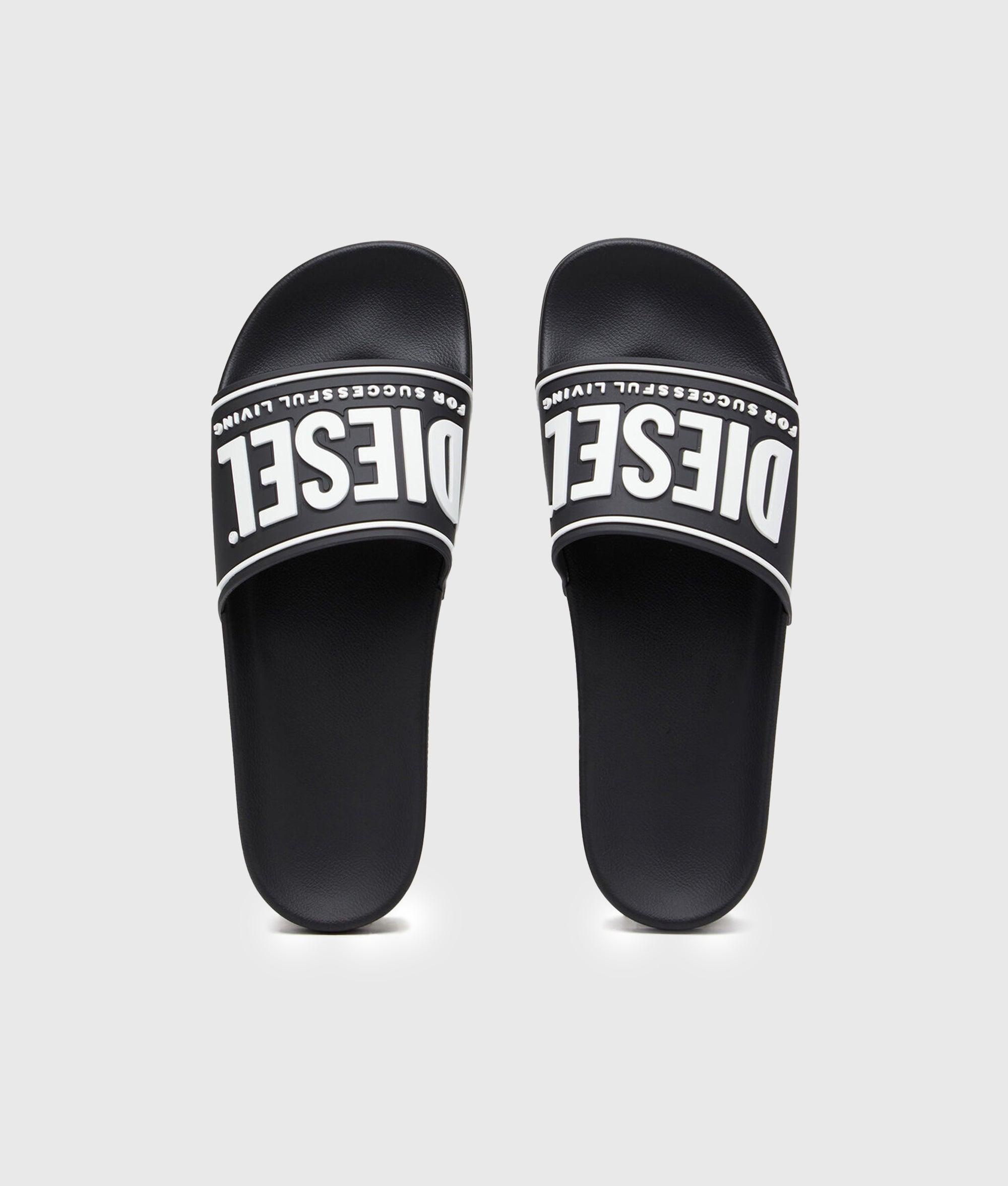 Sandalias Diesel Mayemi Logo One Strap - tiendadicons.com