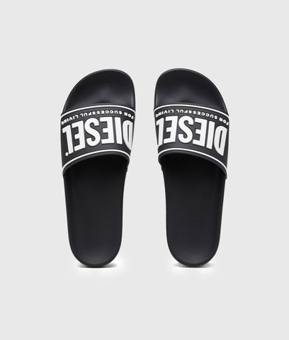 Sandalias Diesel Mayemi Logo One Strap - tiendadicons.com