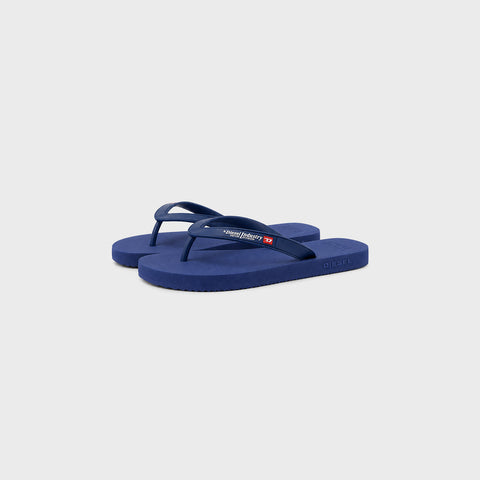 Sandalias Flip-Flop Diesel con Logo Azul