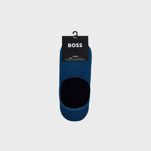 Pack de 3 Plantillas BOSS de Algodón con Logo - Azul