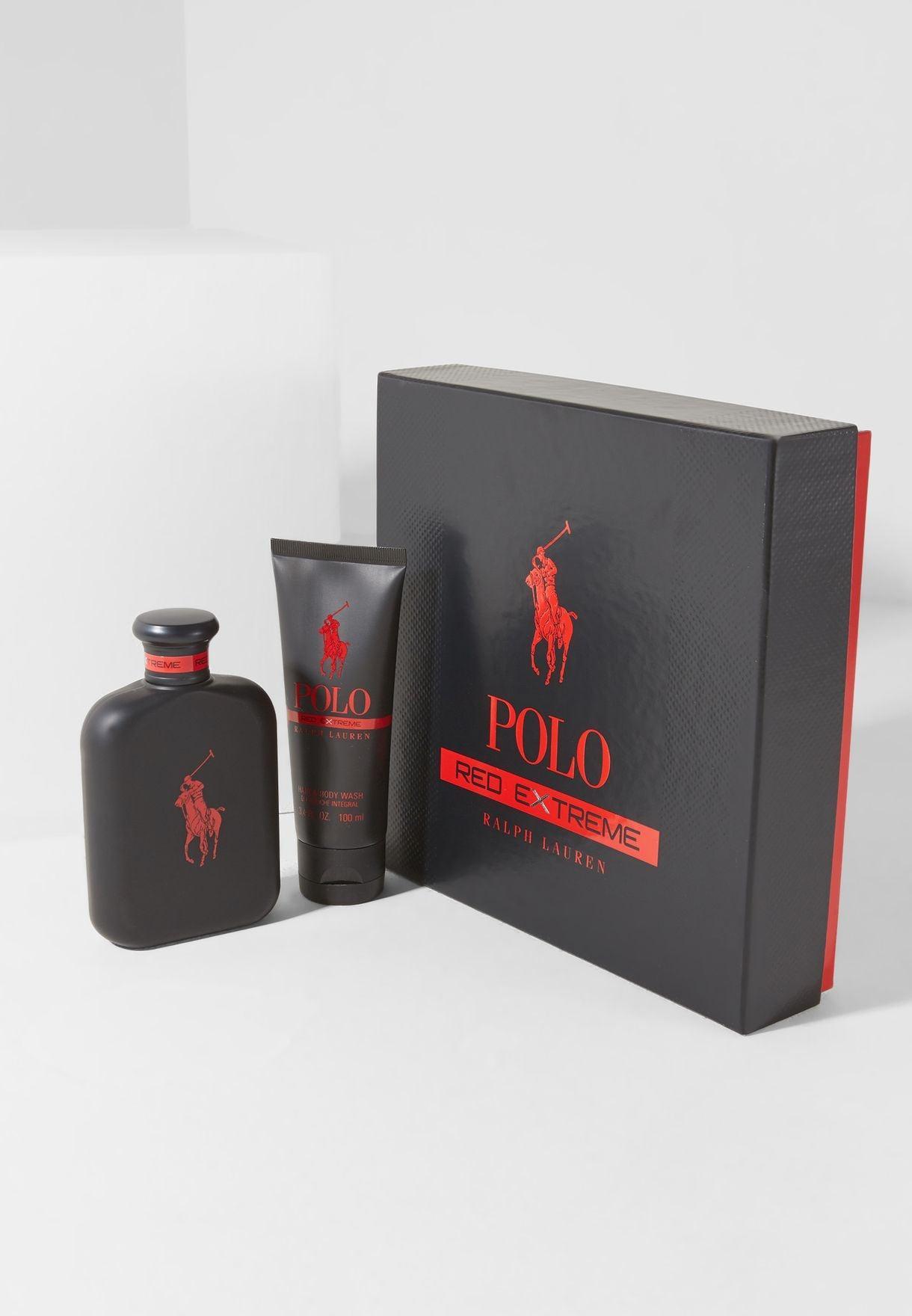 Set de perfume Polo Ralph Lauren Red Extreme (Perfume & Mini Perfume) - tiendadicons.com
