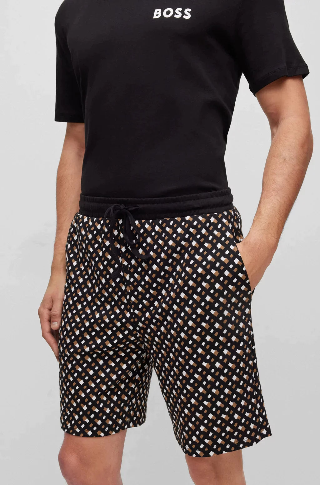 Set Pijama Boss Sueter + Pantalón Monogram - tiendadicons.com