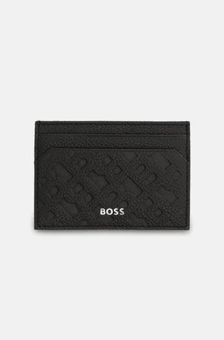 Tarjetero En Leather Boss Monograma