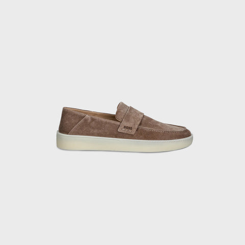 Loafers BOSS Casual slip-ons Randal en Suede Color Beige