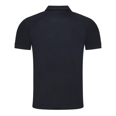 Polo Shirt BOSS Regular Fit de algodón elástico con cuello a rayas