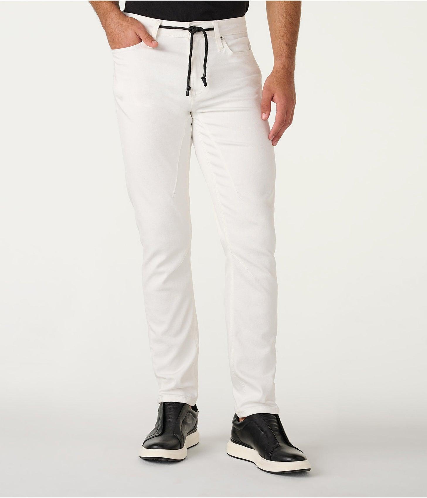 Strech Denim Karl Lagerfeld 5 Pocket - Blanco - tiendadicons.com
