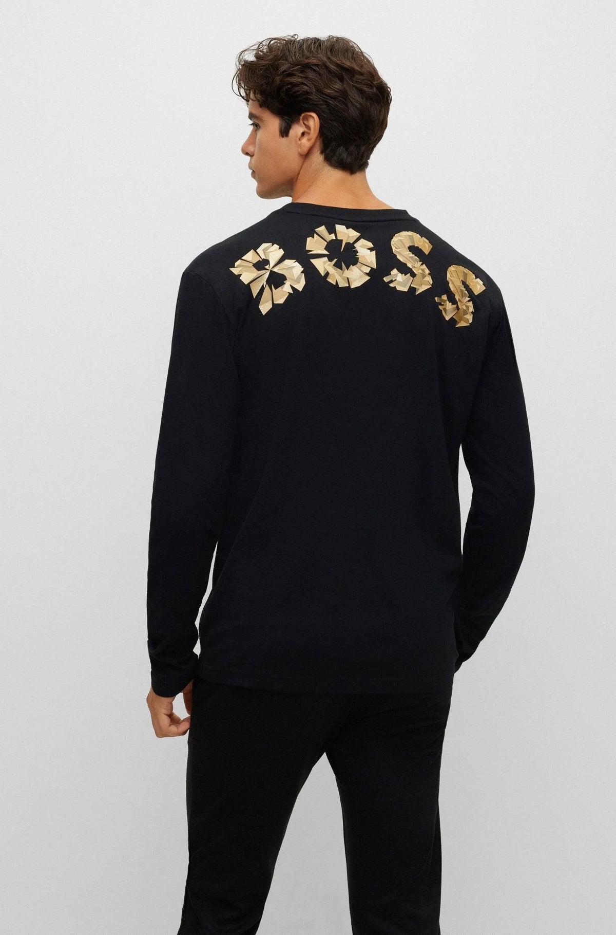 Suera Boss Regular Fit Con Efecto de Logo Metalico - tiendadicons.com