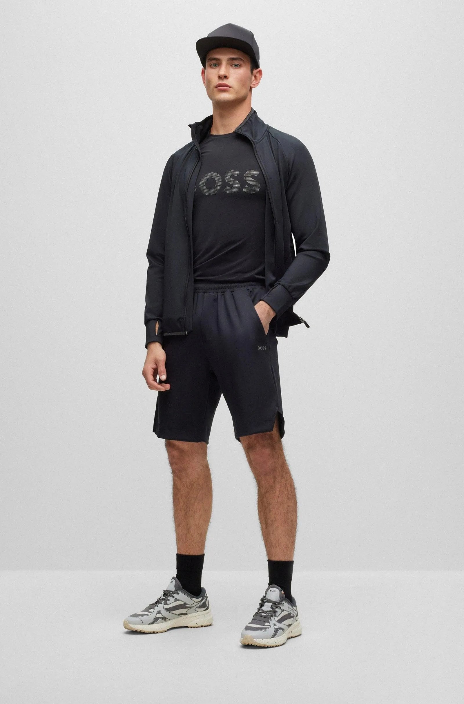 Suéter Boss Dry fit Logo Reflectante Slim fit - tiendadicons.com