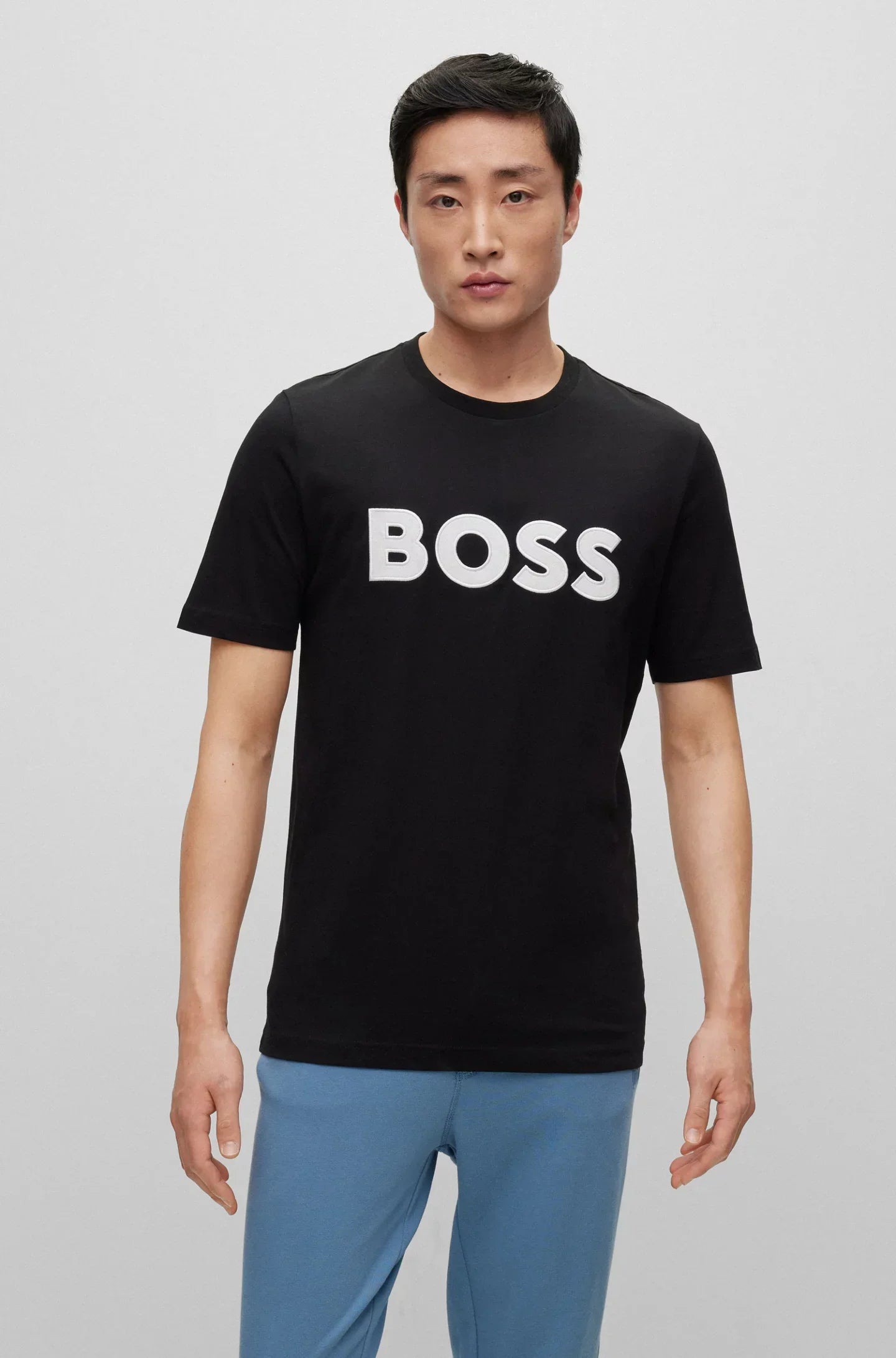 Suéter Boss Logo Appliqué Regular Fit - tiendadicons.com
