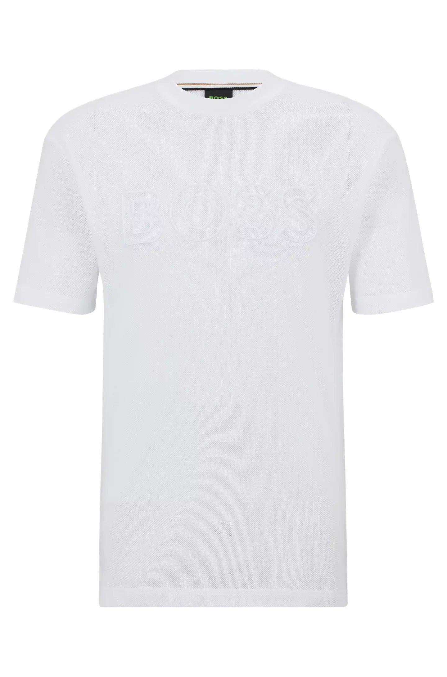 Suéter Boss Warp-Knit Embossed Logo Relaxed Fit - tiendadicons.com