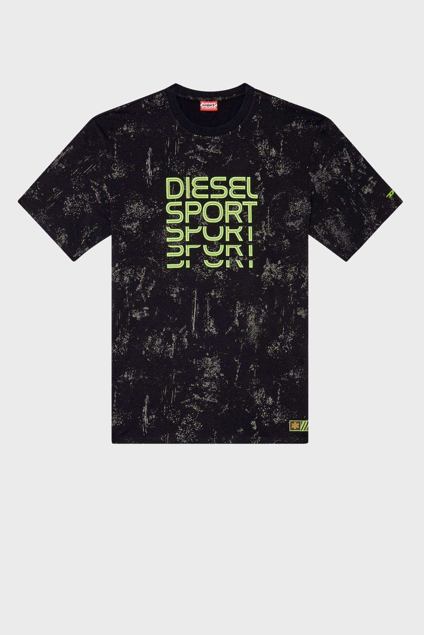 Sueter Diesel Sport Amtee Duncan - Negro - tiendadicons.com