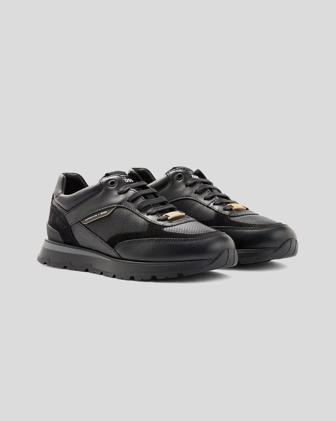 Tenis Porsche X Boss en Leather Tono Dorado - tiendadicons.com