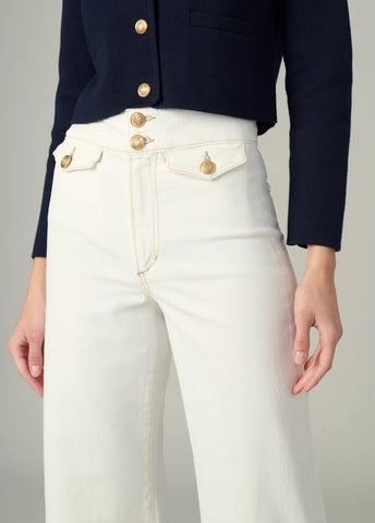 Jean Joe's The Ellia Talle Alto Ancho Debajo Con Stretch