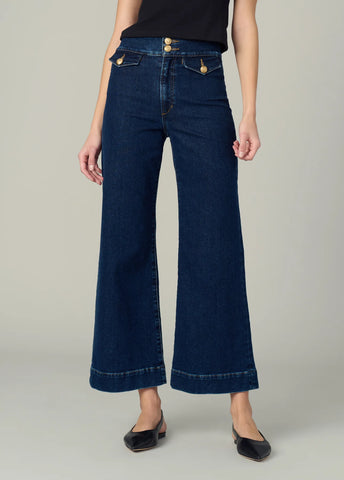 Jean Joe's The Ellia Talle Alto Ancho Debajo Con Stretch