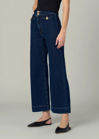 Jean Joe's The Ellia Talle Alto Ancho Debajo Con Stretch