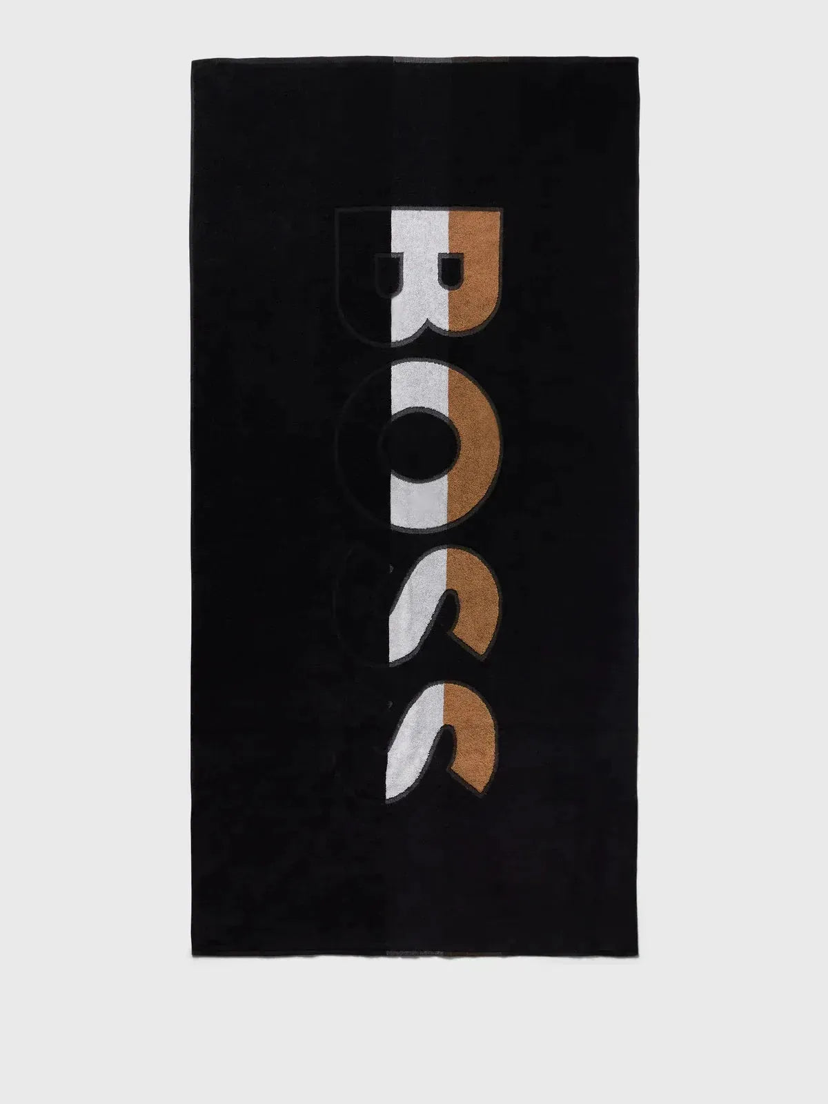 Toalla de Playa Boss Signature Stripe Logo - tiendadicons.com