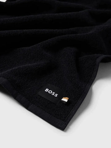 Toalla de Playa Boss Signature Stripe Logo - tiendadicons.com