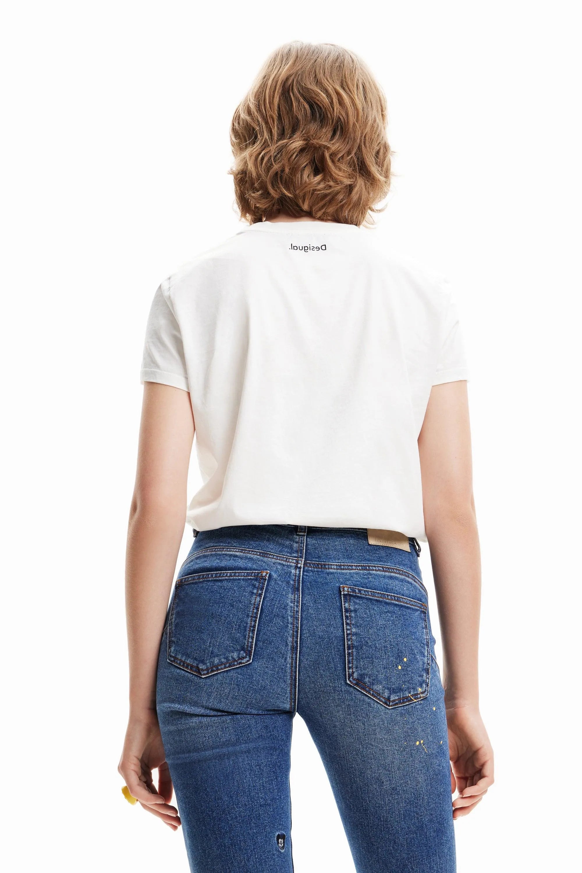 Top Desigual x Disney Mickey Mouse - tiendadicons.com