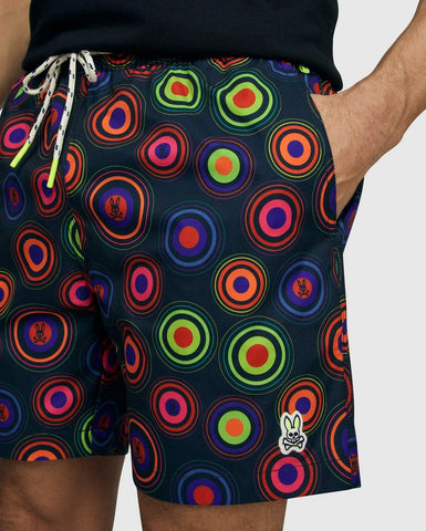 Andrew Swim Trunk - Psycho Bunny - Navy - tiendadicons.com