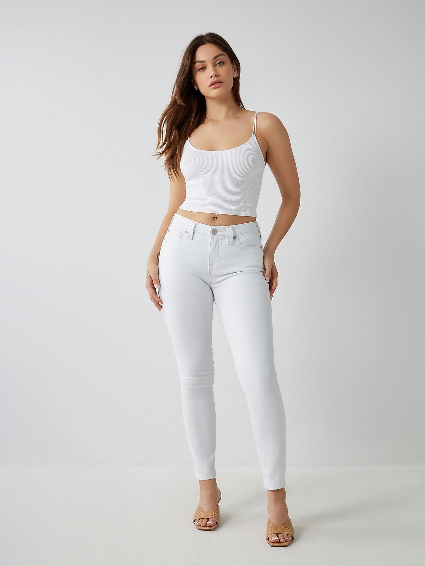 True Religion Halle Jennie Big T Curvy Skinny Jeans 205783 - tiendadicons.com