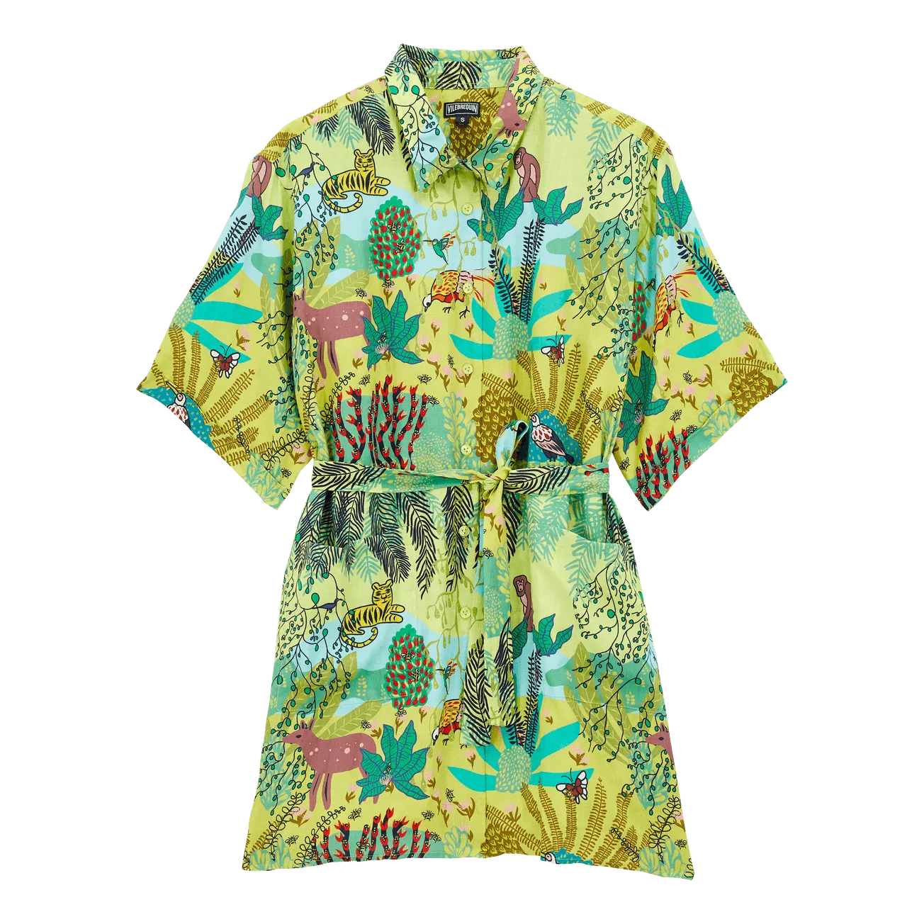 Vestido Vilebrequin Lino Jungle - tiendadicons.com