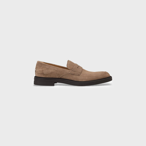 Loafers BOSS Casual slip-ons en Suede